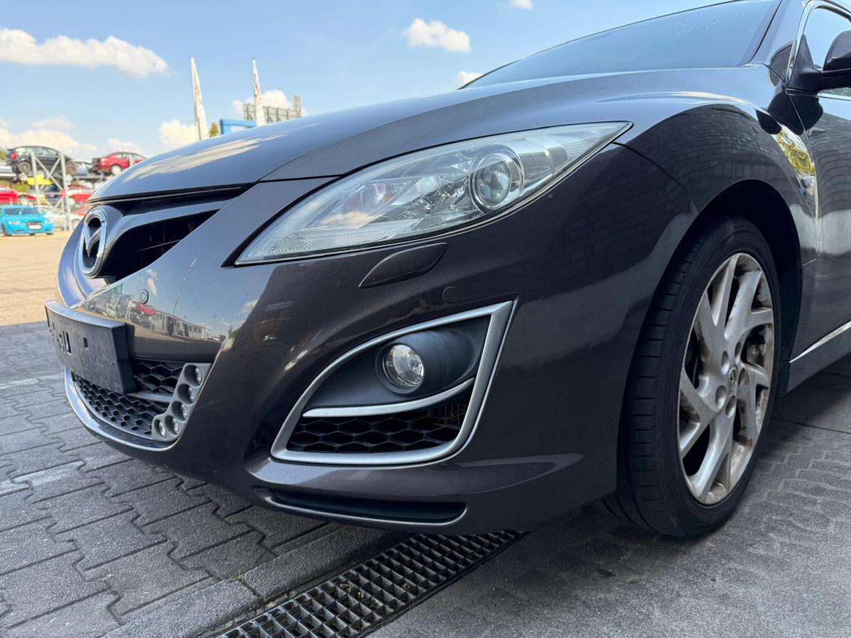 Mazda 6 GH original Stoßstange Stoßfänger vorn 39Y Midnight Bronze Mica Facelift BJ12
